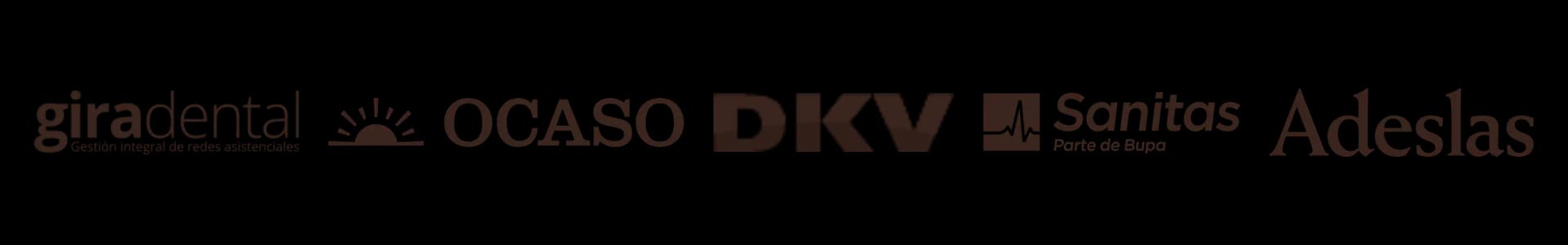 Gira Dental, Ocaso, DKV, Sanitas, Adeslas